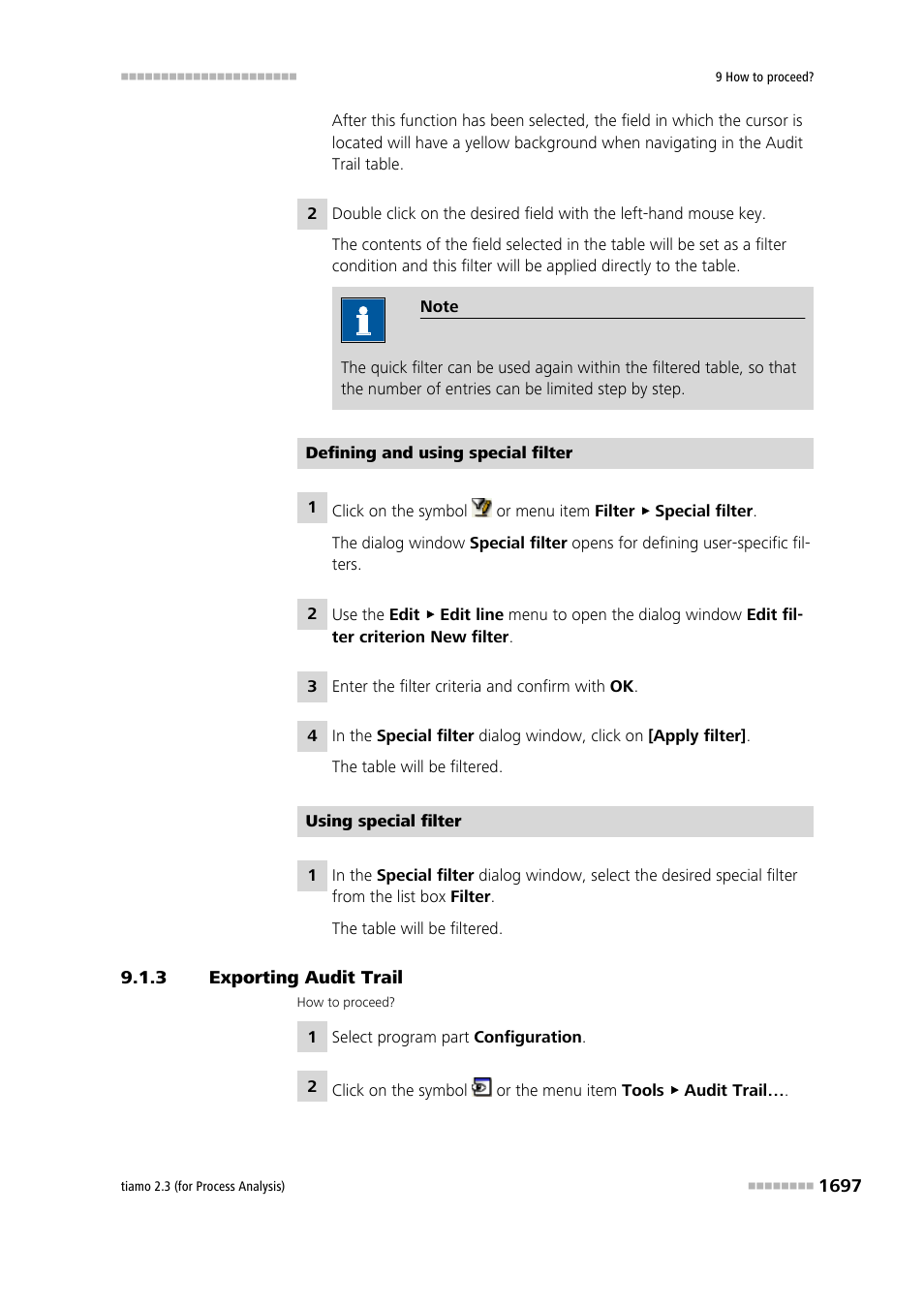 3 exporting audit trail, Exporting audit trail 7 | Metrohm tiamo 2.3 (process analysis) User Manual | Page 1713 / 1790