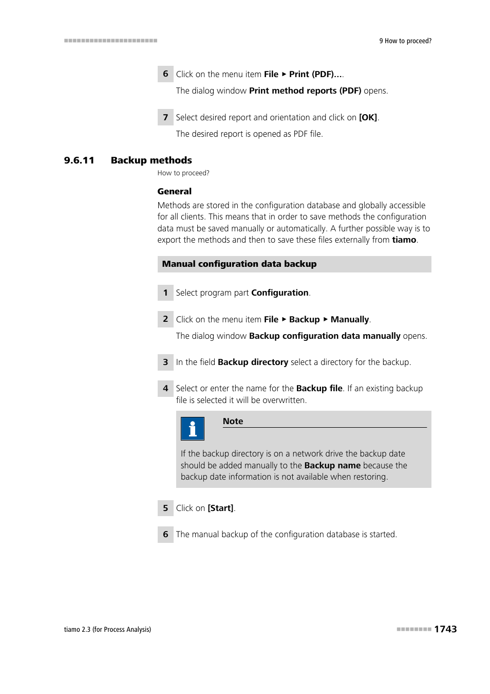 11 backup methods, Backup methods 3 | Metrohm tiamo 2.3 (process analysis) User Manual | Page 1759 / 1790