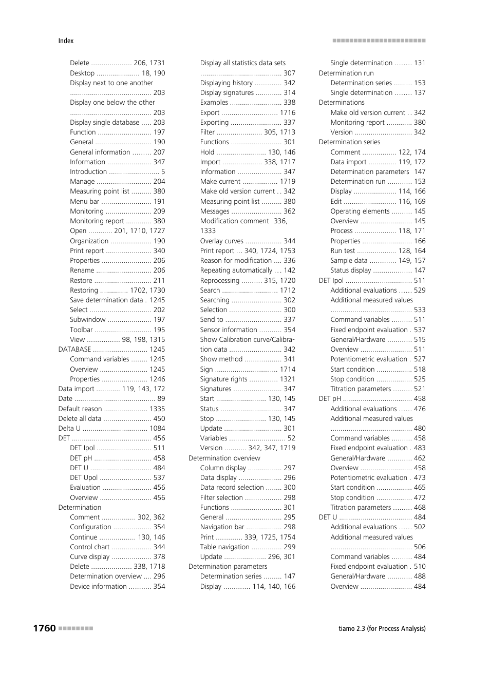 Metrohm tiamo 2.3 (process analysis) User Manual | Page 1776 / 1790