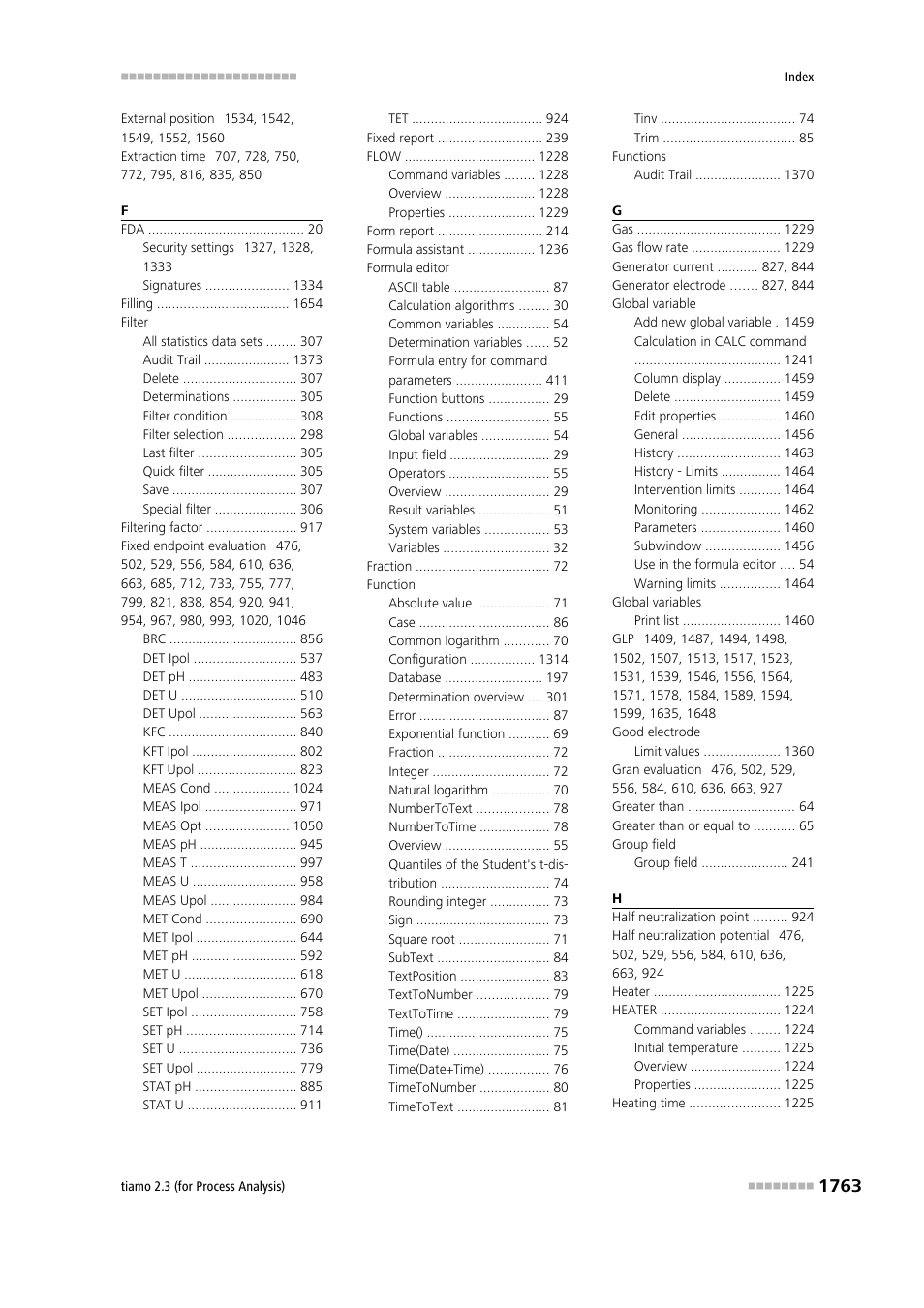 Metrohm tiamo 2.3 (process analysis) User Manual | Page 1779 / 1790