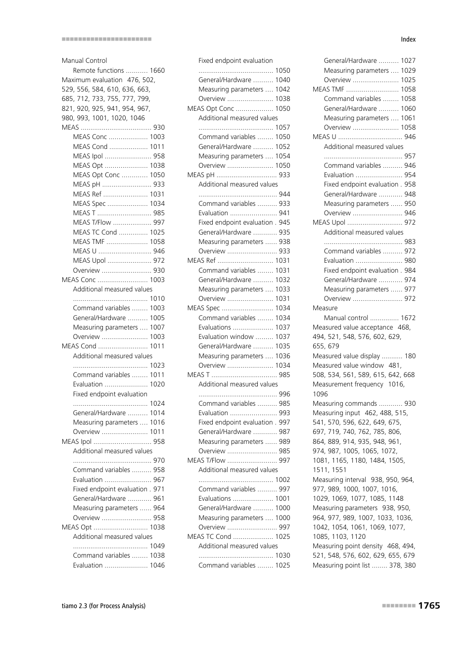 Metrohm tiamo 2.3 (process analysis) User Manual | Page 1781 / 1790