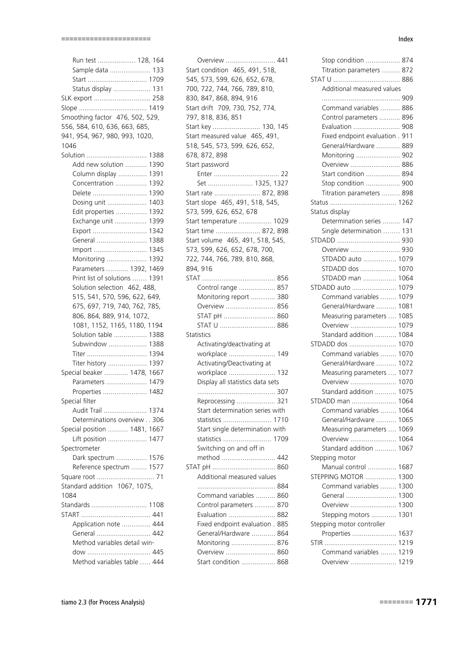 Metrohm tiamo 2.3 (process analysis) User Manual | Page 1787 / 1790