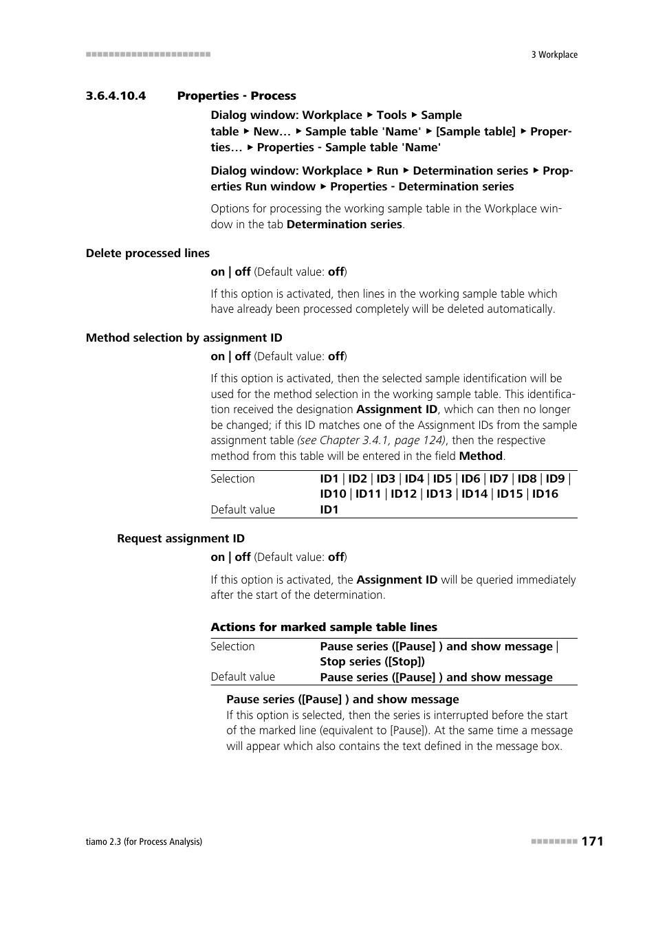 4 properties - process | Metrohm tiamo 2.3 (process analysis) User Manual | Page 187 / 1790