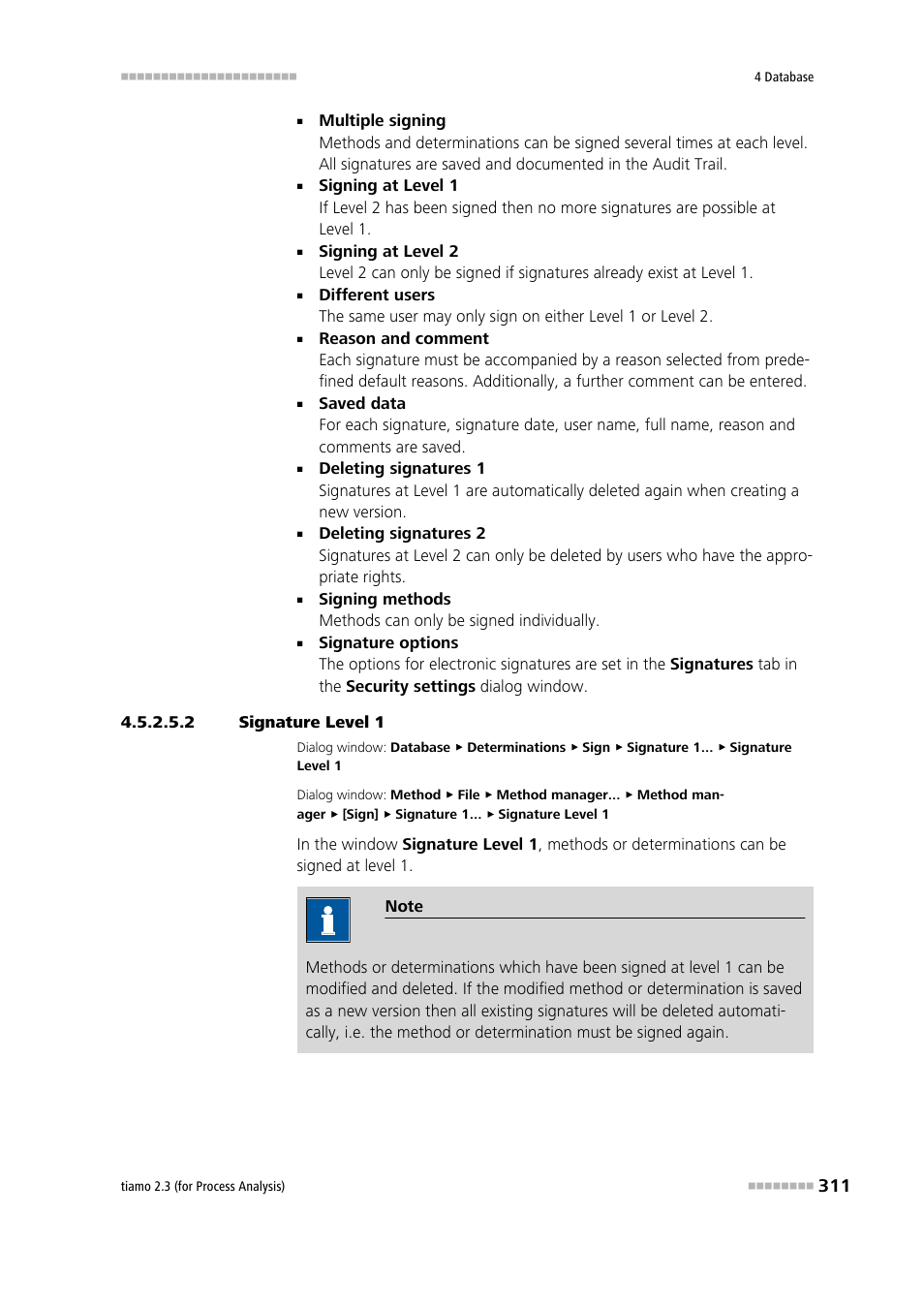 2 signature level 1 | Metrohm tiamo 2.3 (process analysis) User Manual | Page 327 / 1790