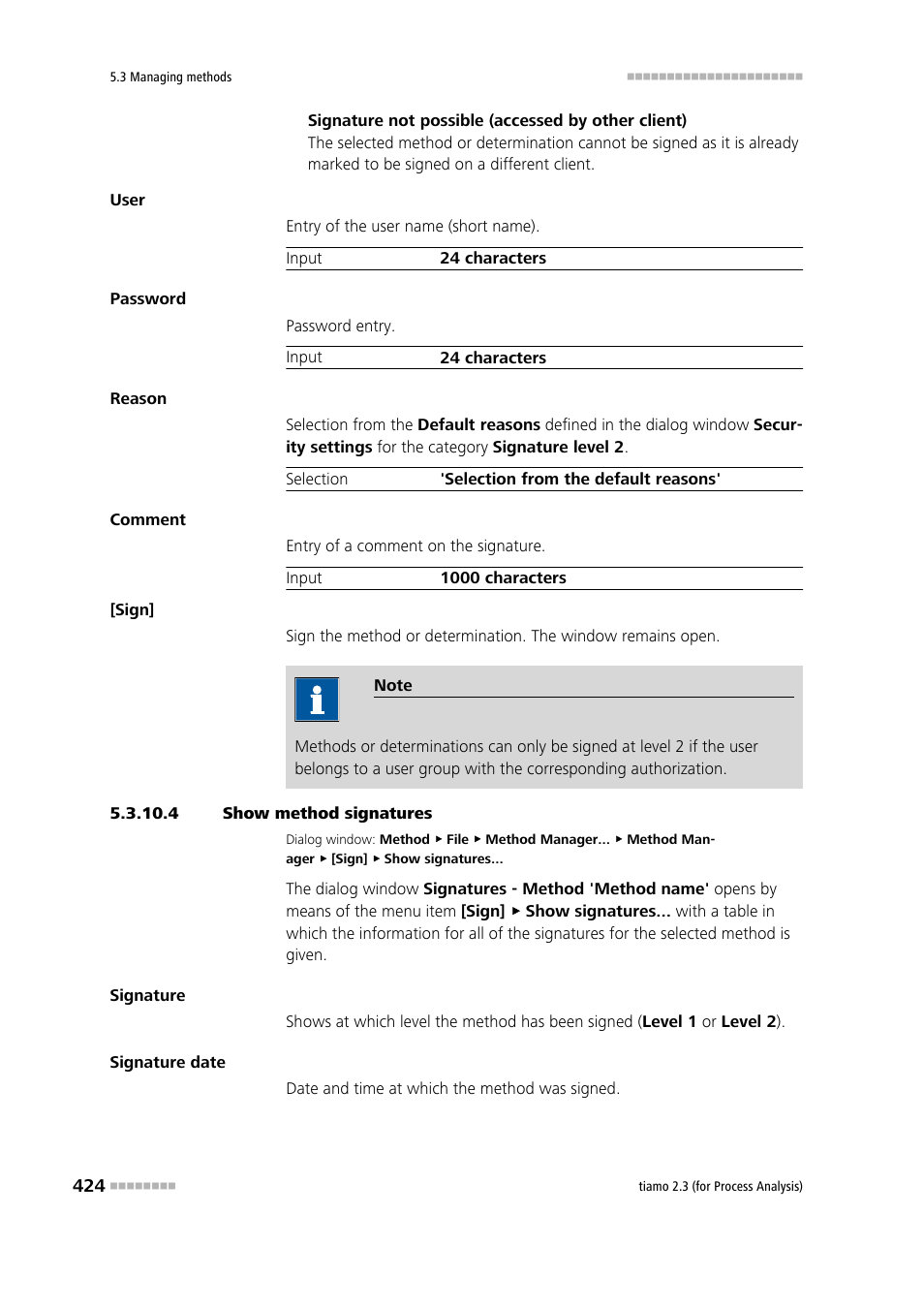 4 show method signatures | Metrohm tiamo 2.3 (process analysis) User Manual | Page 440 / 1790