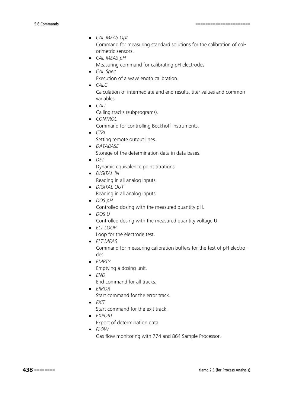 Metrohm tiamo 2.3 (process analysis) User Manual | Page 454 / 1790