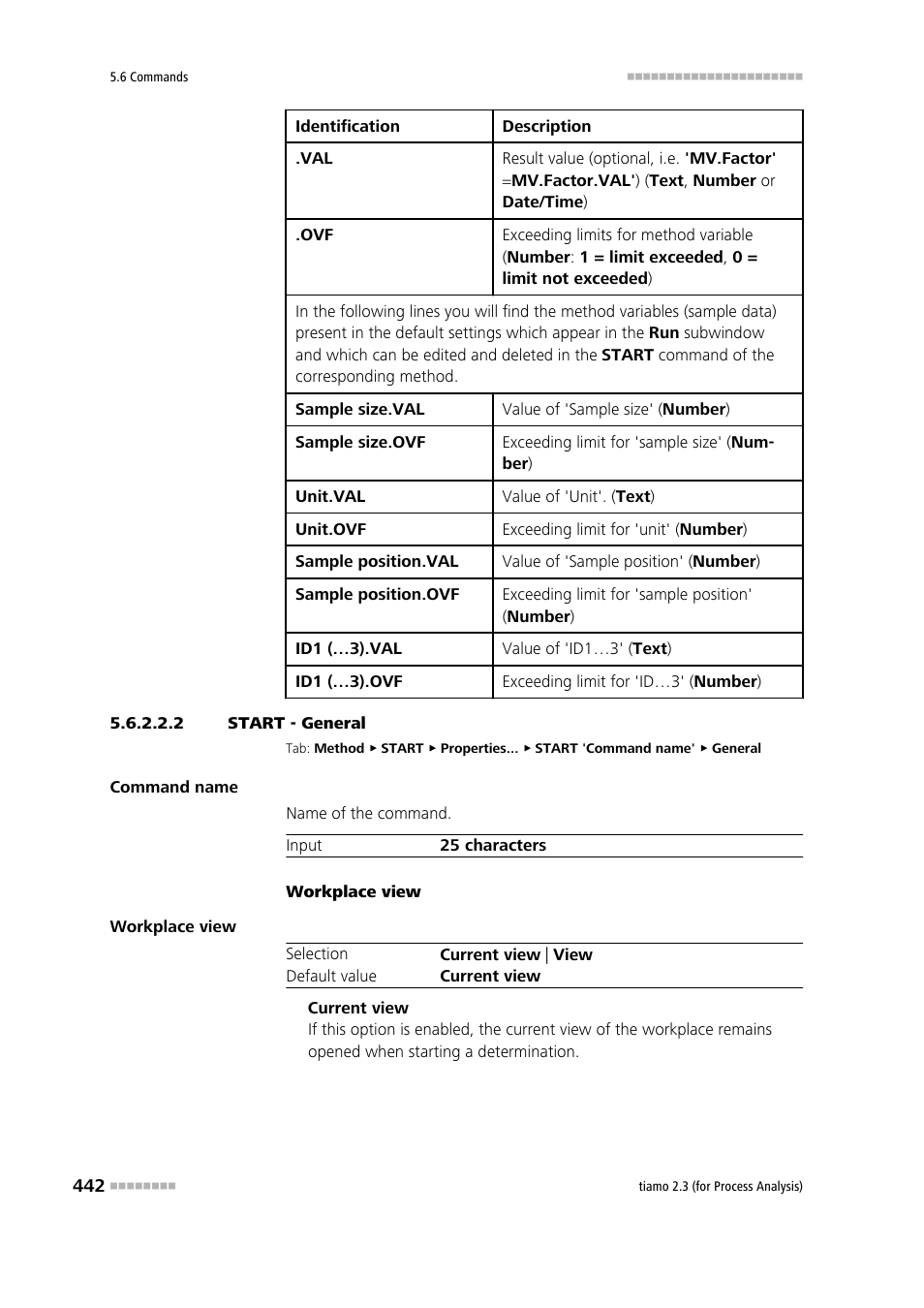 2 start - general, General | Metrohm tiamo 2.3 (process analysis) User Manual | Page 458 / 1790