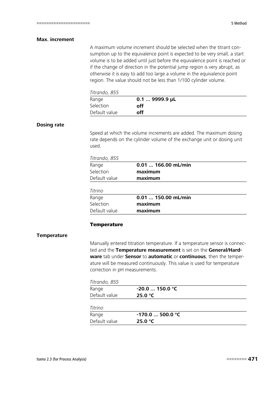 Metrohm tiamo 2.3 (process analysis) User Manual | Page 487 / 1790