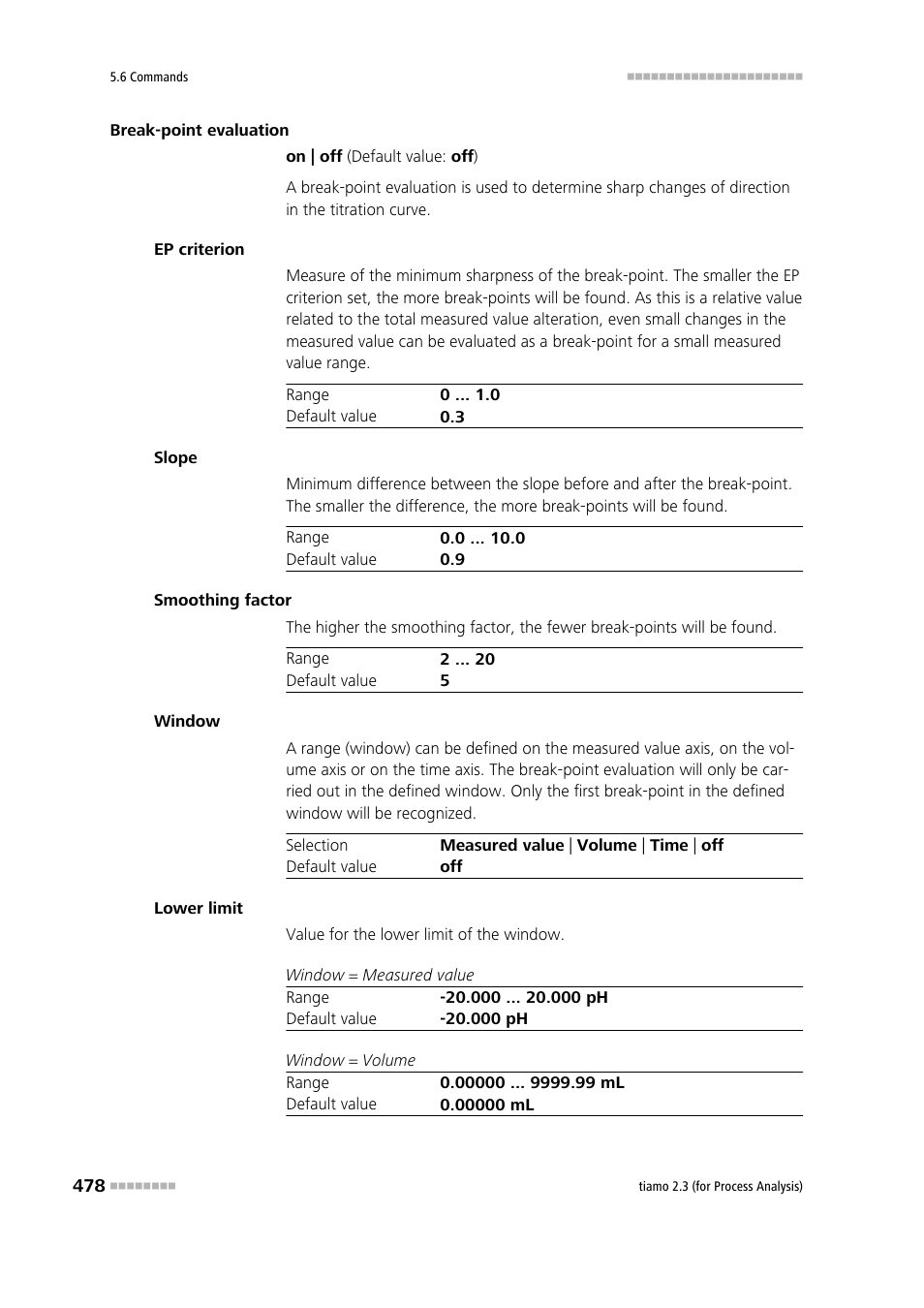 Metrohm tiamo 2.3 (process analysis) User Manual | Page 494 / 1790