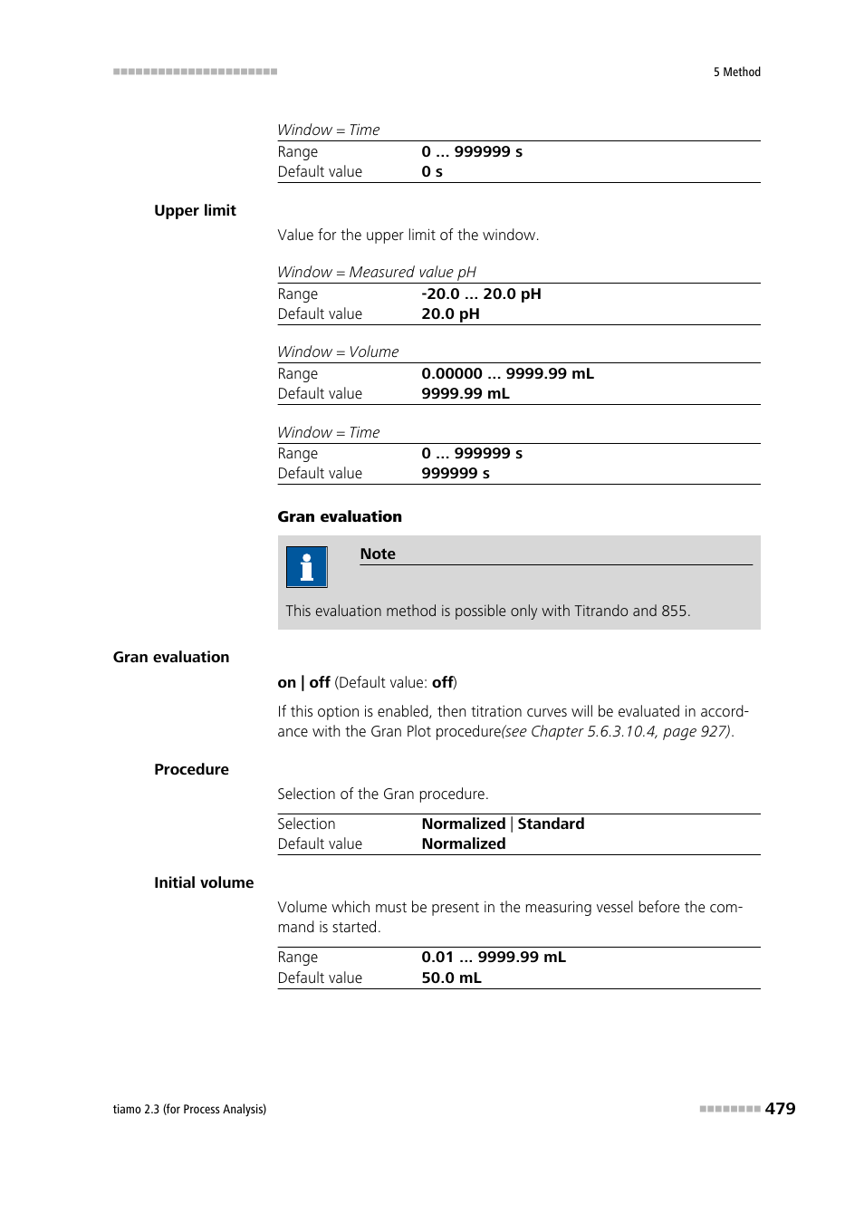 Metrohm tiamo 2.3 (process analysis) User Manual | Page 495 / 1790