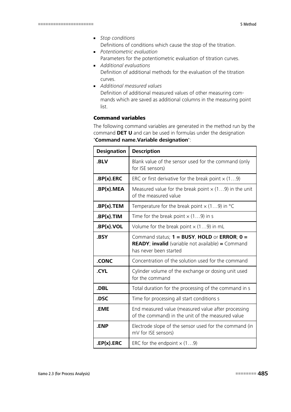 Metrohm tiamo 2.3 (process analysis) User Manual | Page 501 / 1790