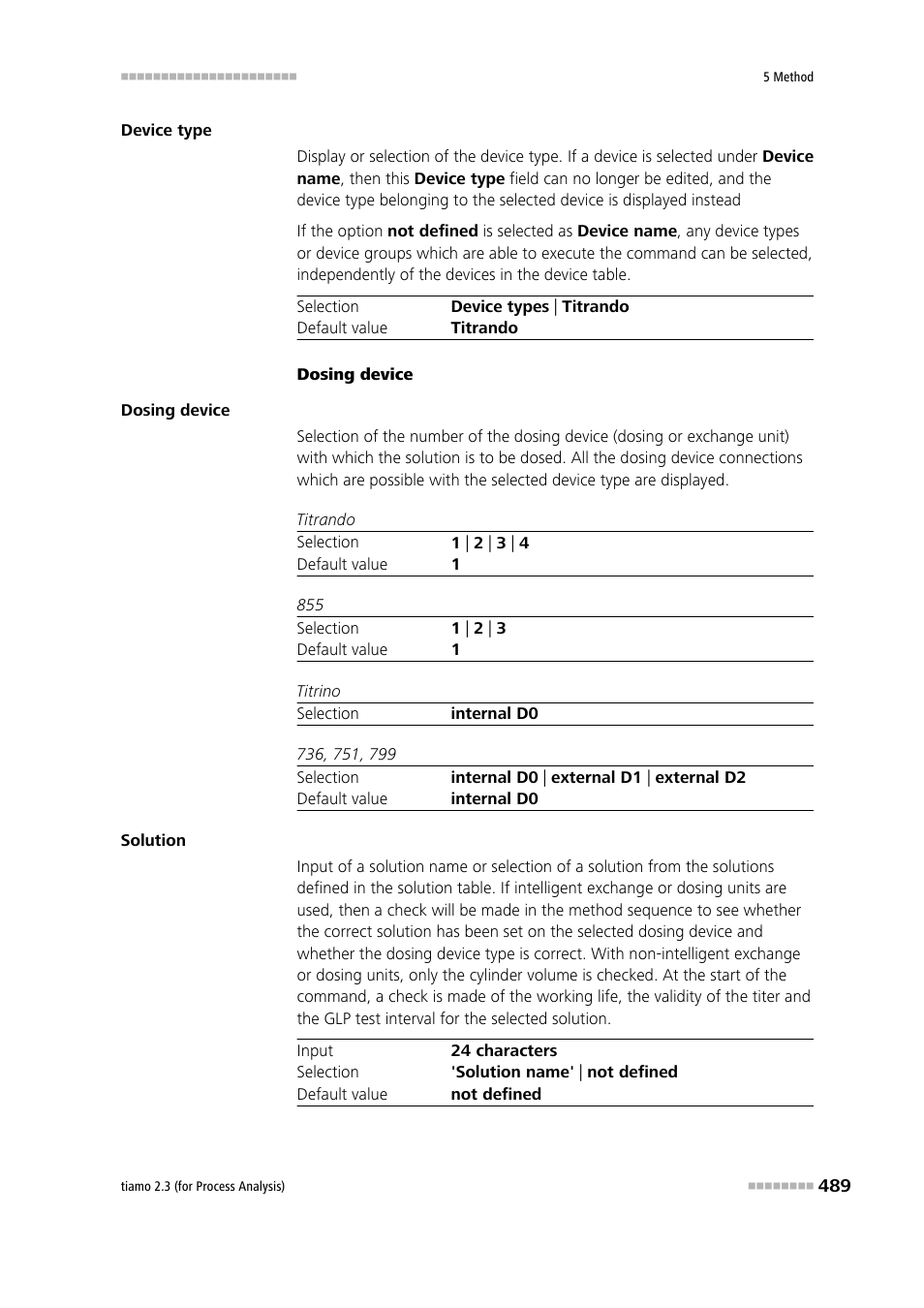 Metrohm tiamo 2.3 (process analysis) User Manual | Page 505 / 1790