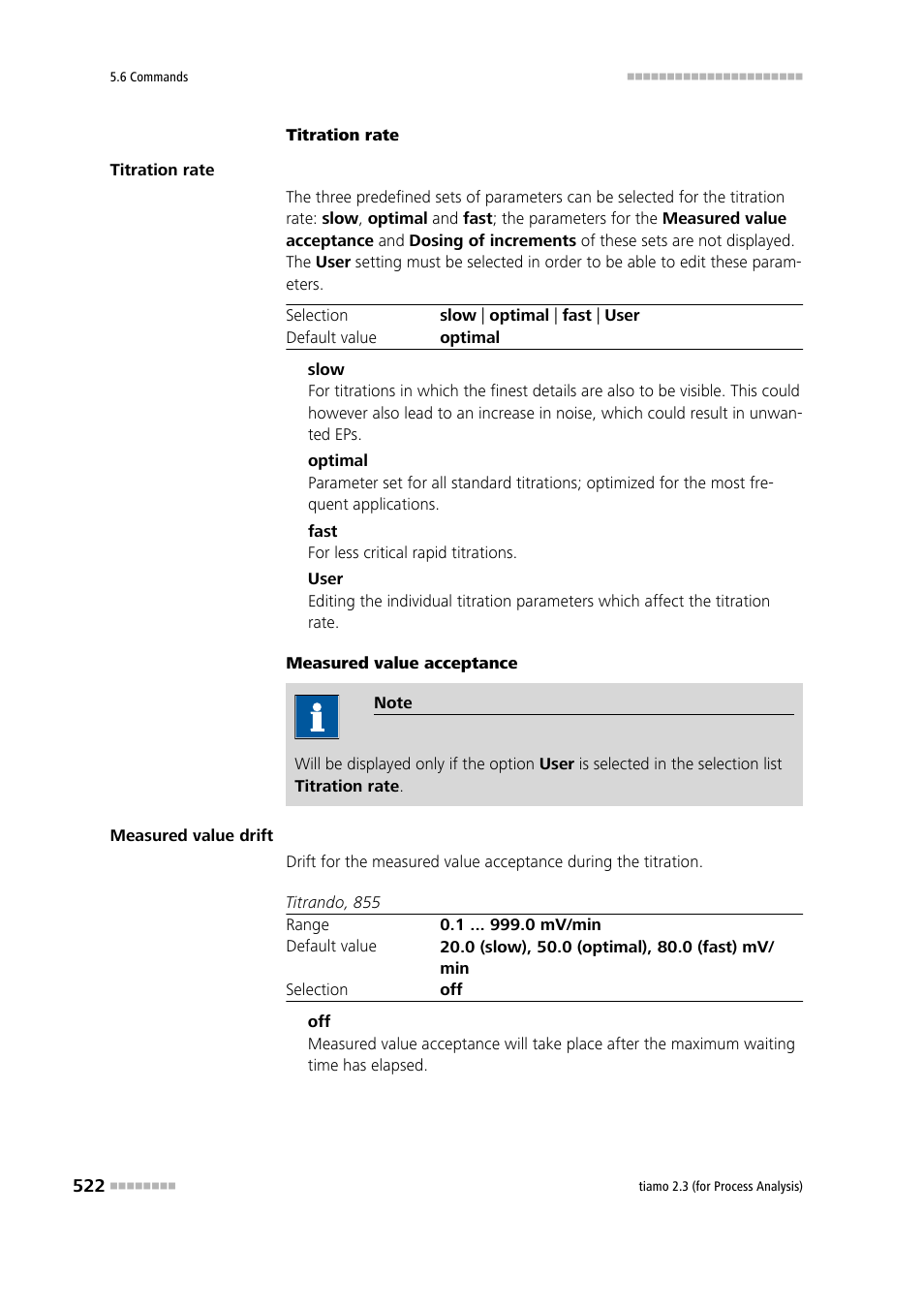 Metrohm tiamo 2.3 (process analysis) User Manual | Page 538 / 1790