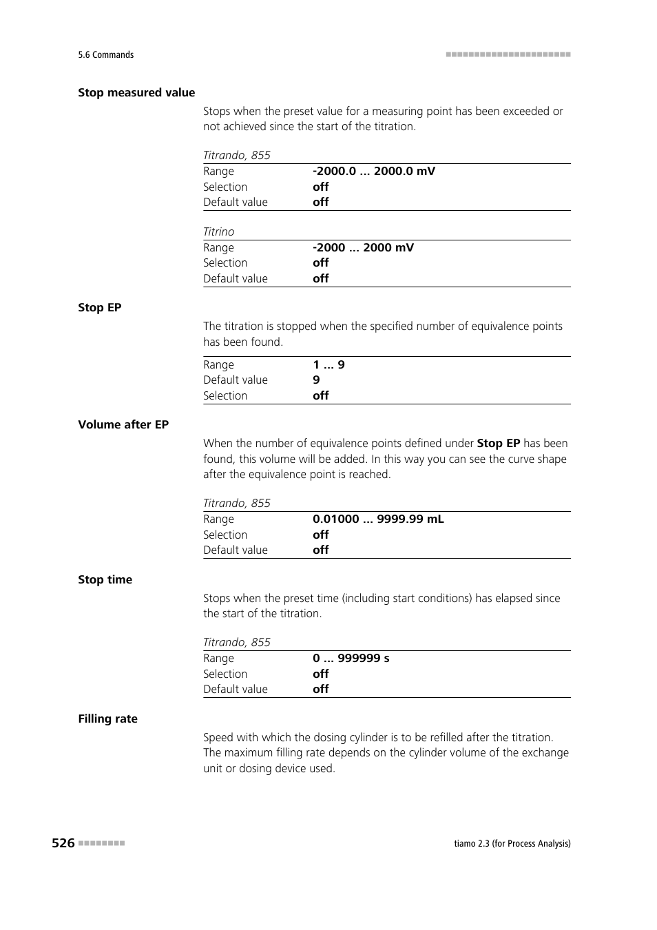 Metrohm tiamo 2.3 (process analysis) User Manual | Page 542 / 1790