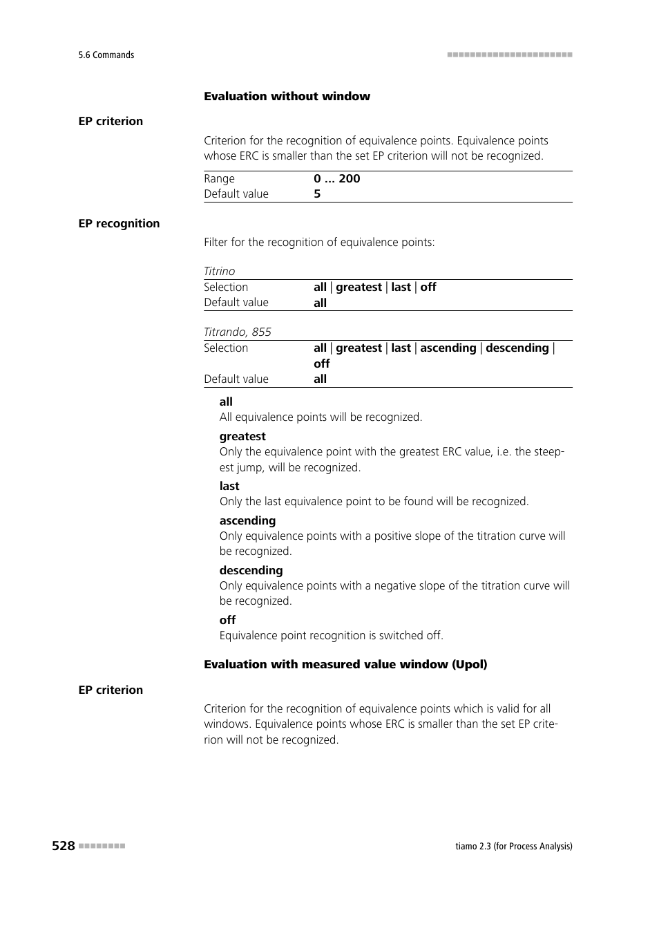 Metrohm tiamo 2.3 (process analysis) User Manual | Page 544 / 1790