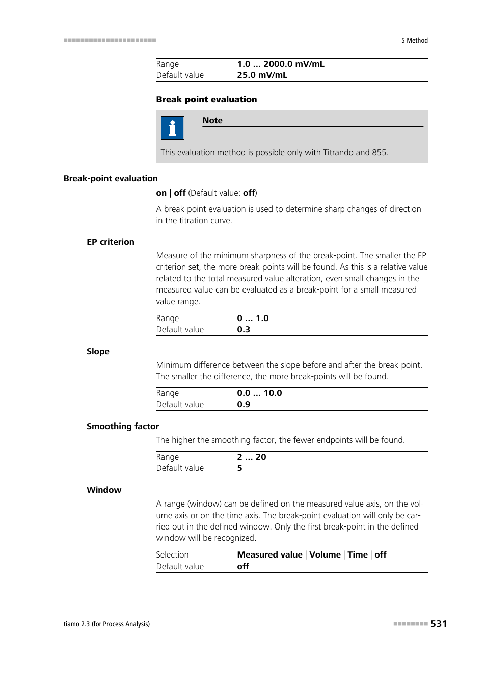 Metrohm tiamo 2.3 (process analysis) User Manual | Page 547 / 1790