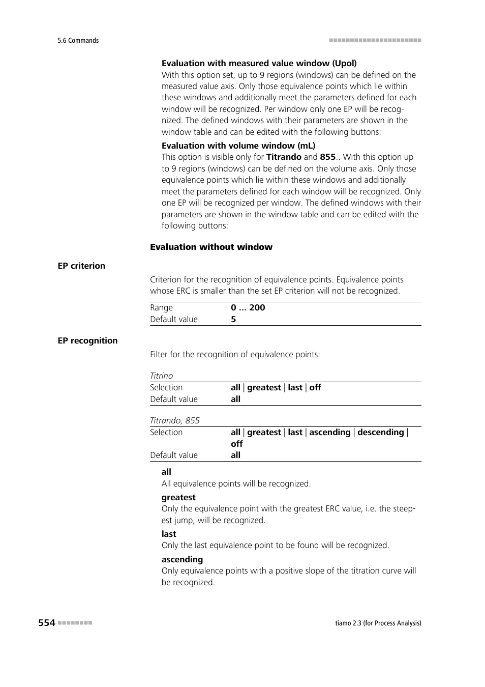 Metrohm tiamo 2.3 (process analysis) User Manual | Page 570 / 1790