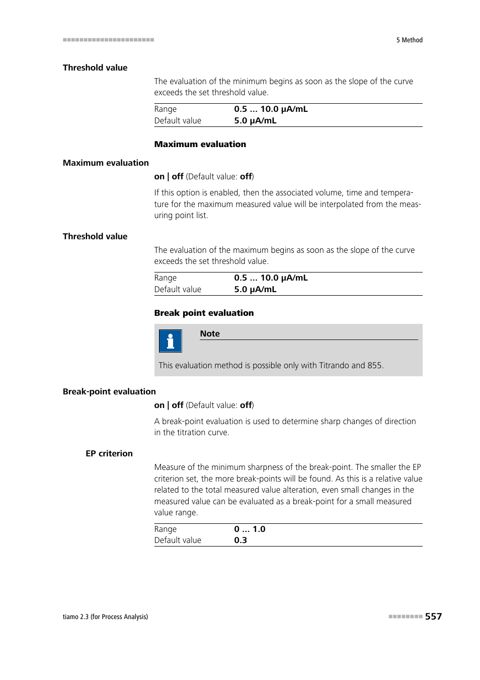 Metrohm tiamo 2.3 (process analysis) User Manual | Page 573 / 1790