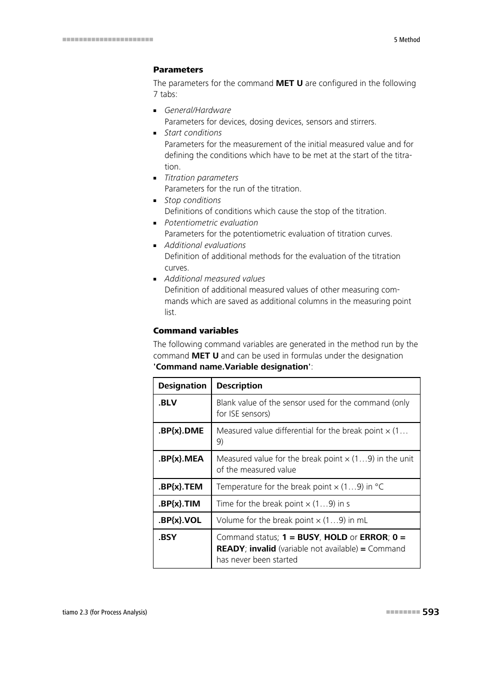 Metrohm tiamo 2.3 (process analysis) User Manual | Page 609 / 1790