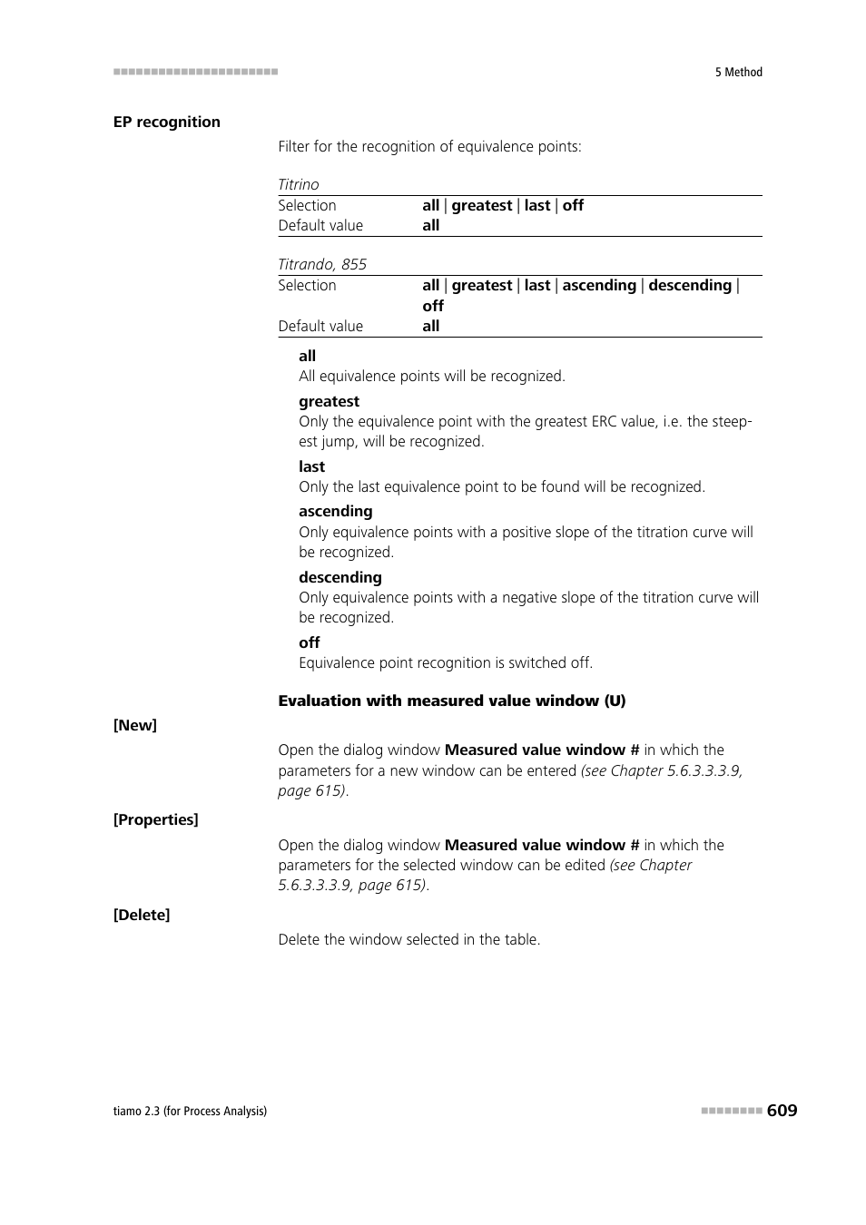 Metrohm tiamo 2.3 (process analysis) User Manual | Page 625 / 1790