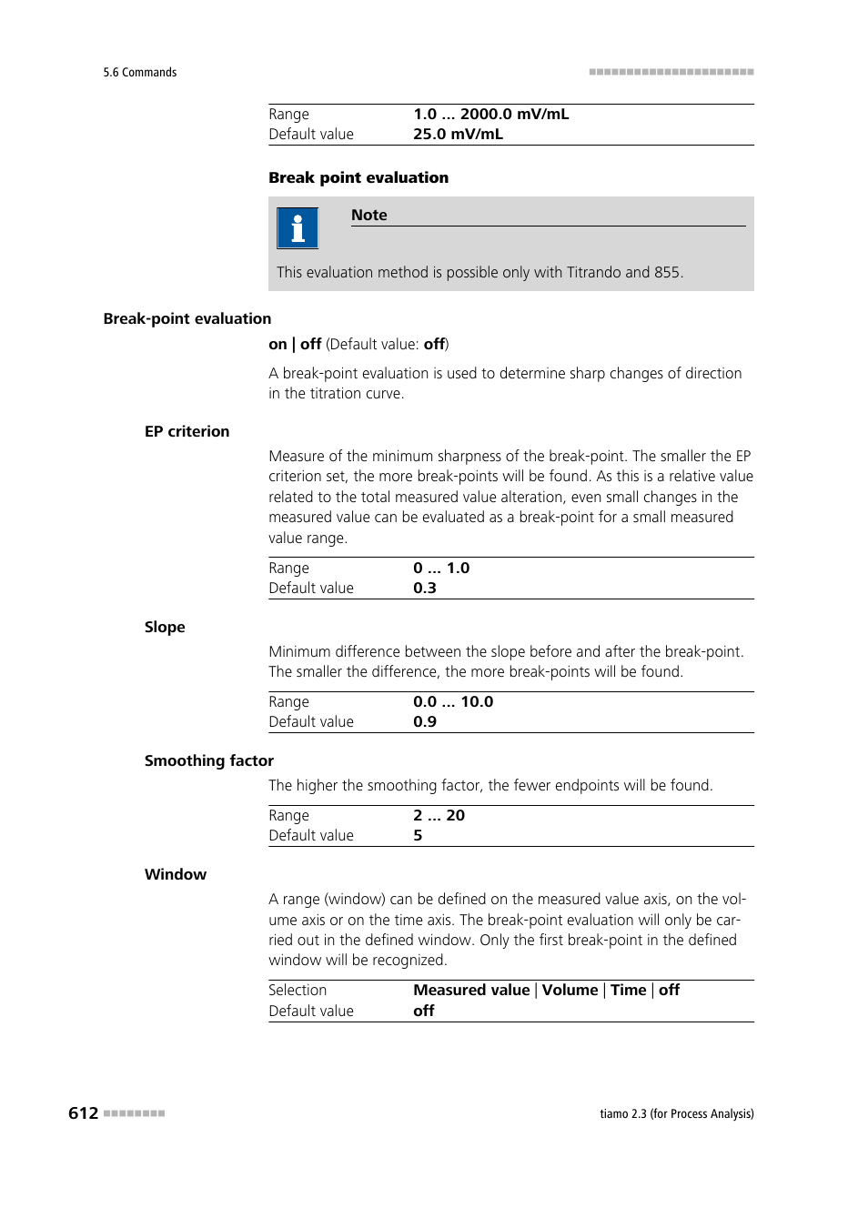 Metrohm tiamo 2.3 (process analysis) User Manual | Page 628 / 1790