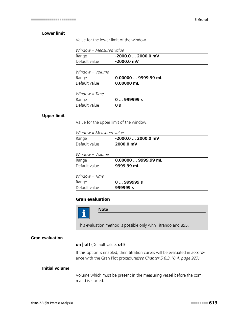 Metrohm tiamo 2.3 (process analysis) User Manual | Page 629 / 1790