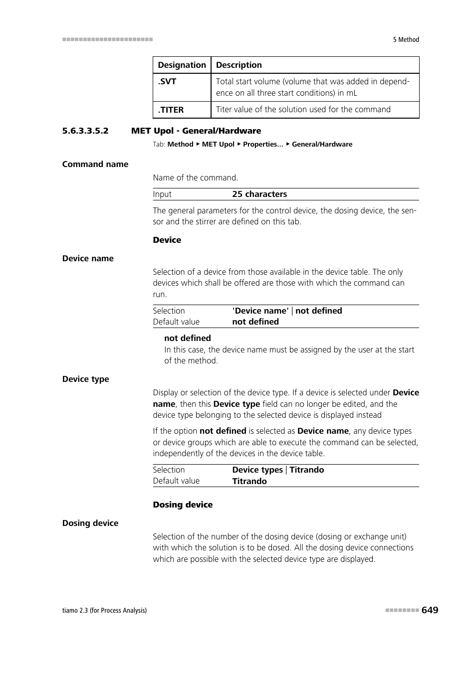 2 met upol - general/hardware, General/hardware | Metrohm tiamo 2.3 (process analysis) User Manual | Page 665 / 1790
