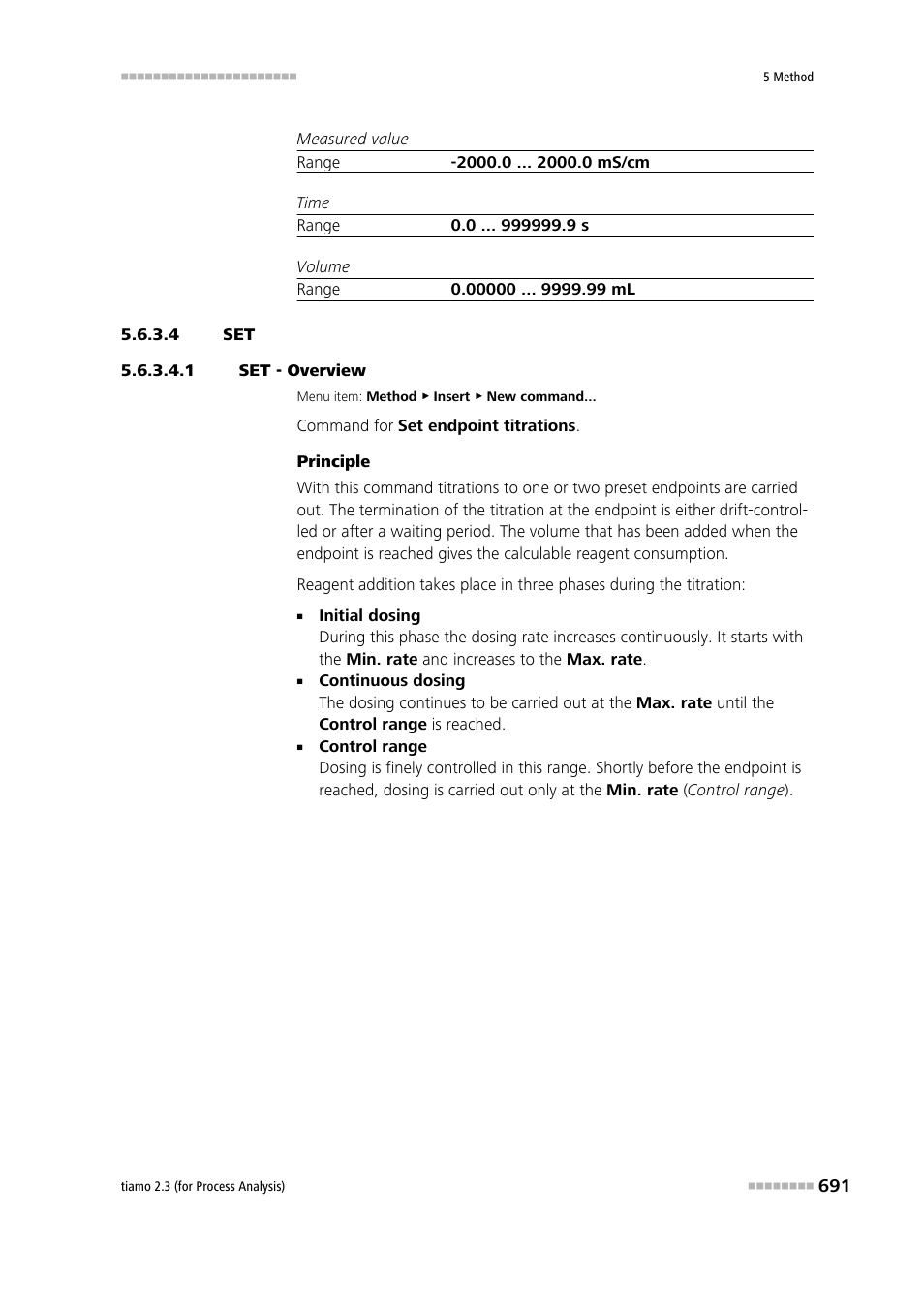 4 set, 1 set - overview | Metrohm tiamo 2.3 (process analysis) User Manual | Page 707 / 1790