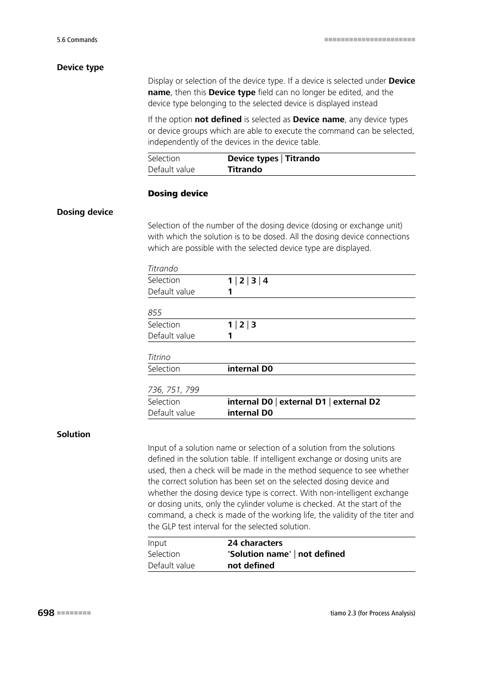 Metrohm tiamo 2.3 (process analysis) User Manual | Page 714 / 1790