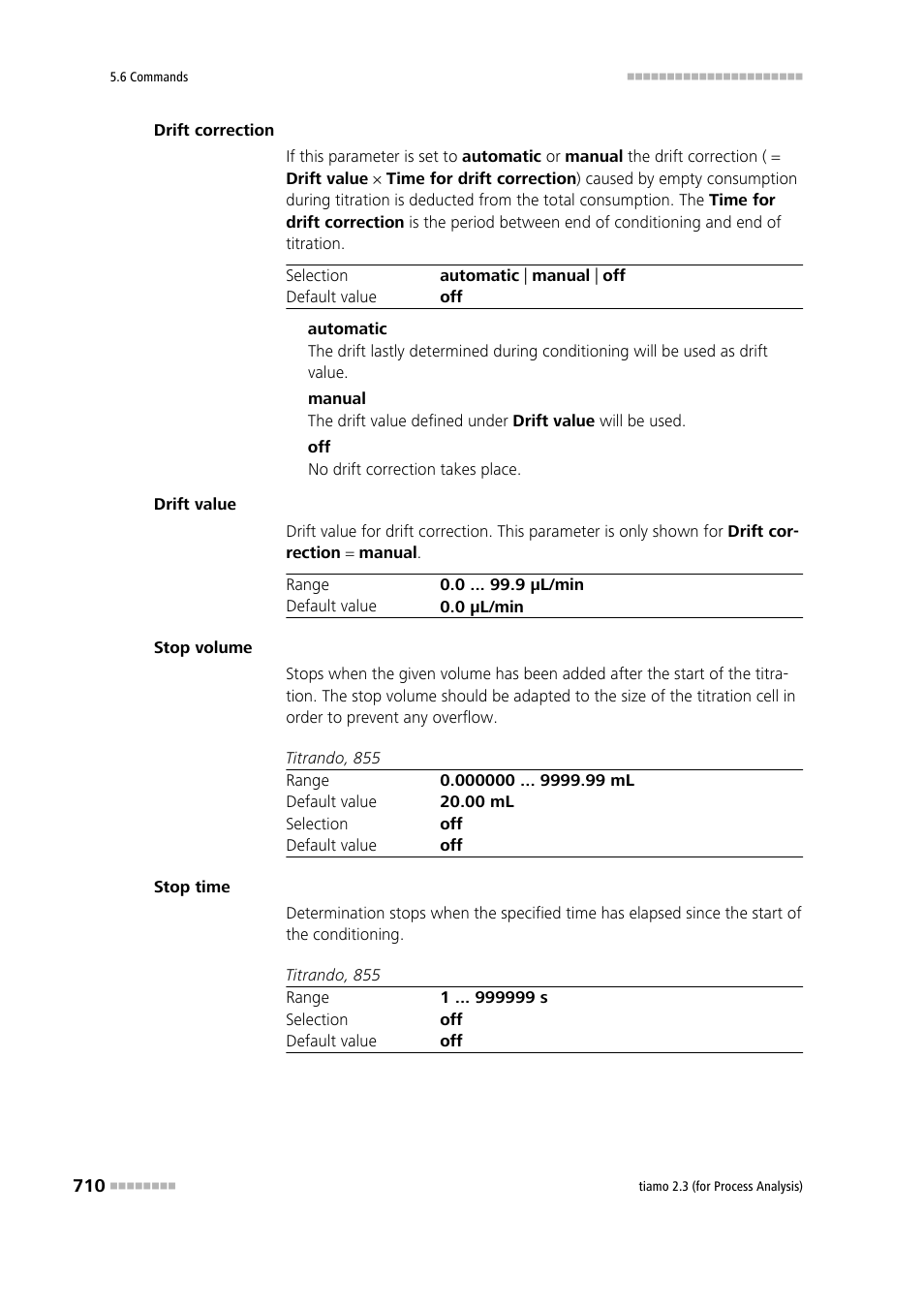 Metrohm tiamo 2.3 (process analysis) User Manual | Page 726 / 1790