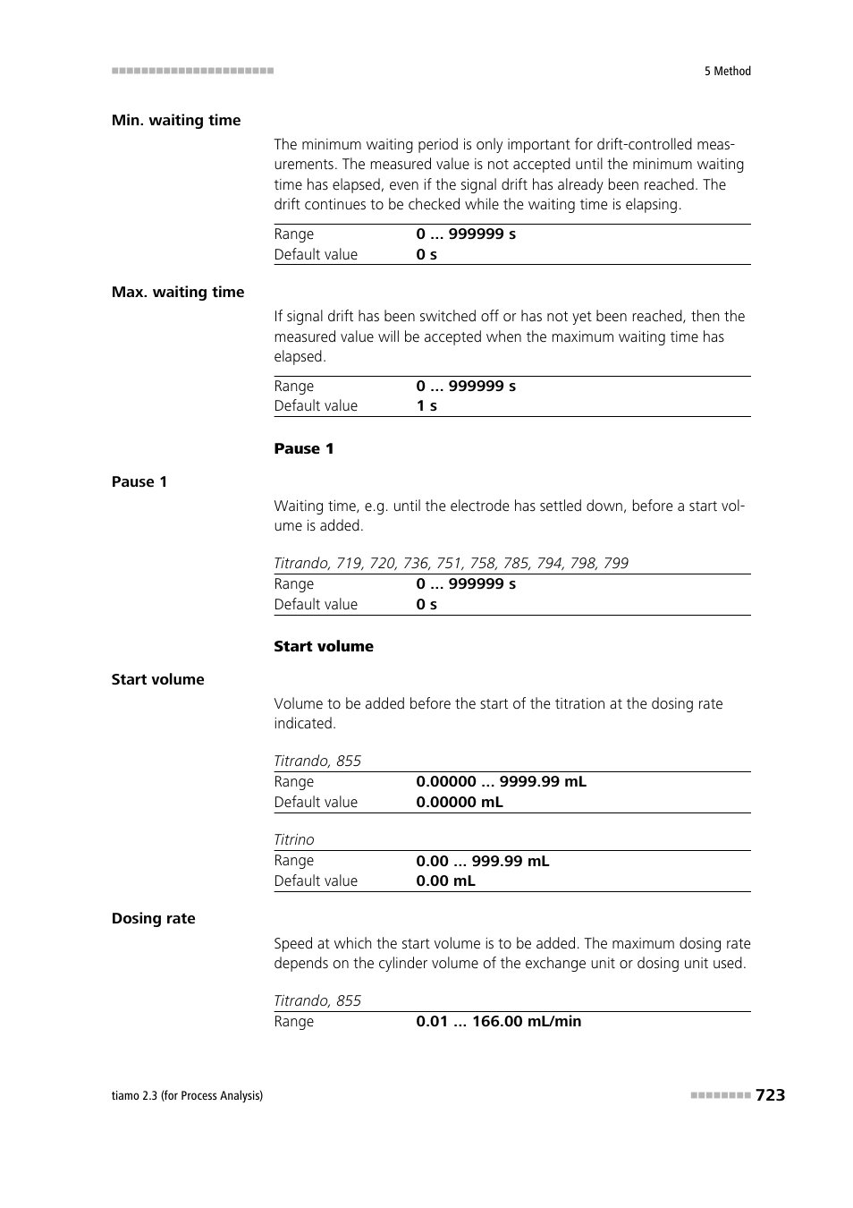 Metrohm tiamo 2.3 (process analysis) User Manual | Page 739 / 1790