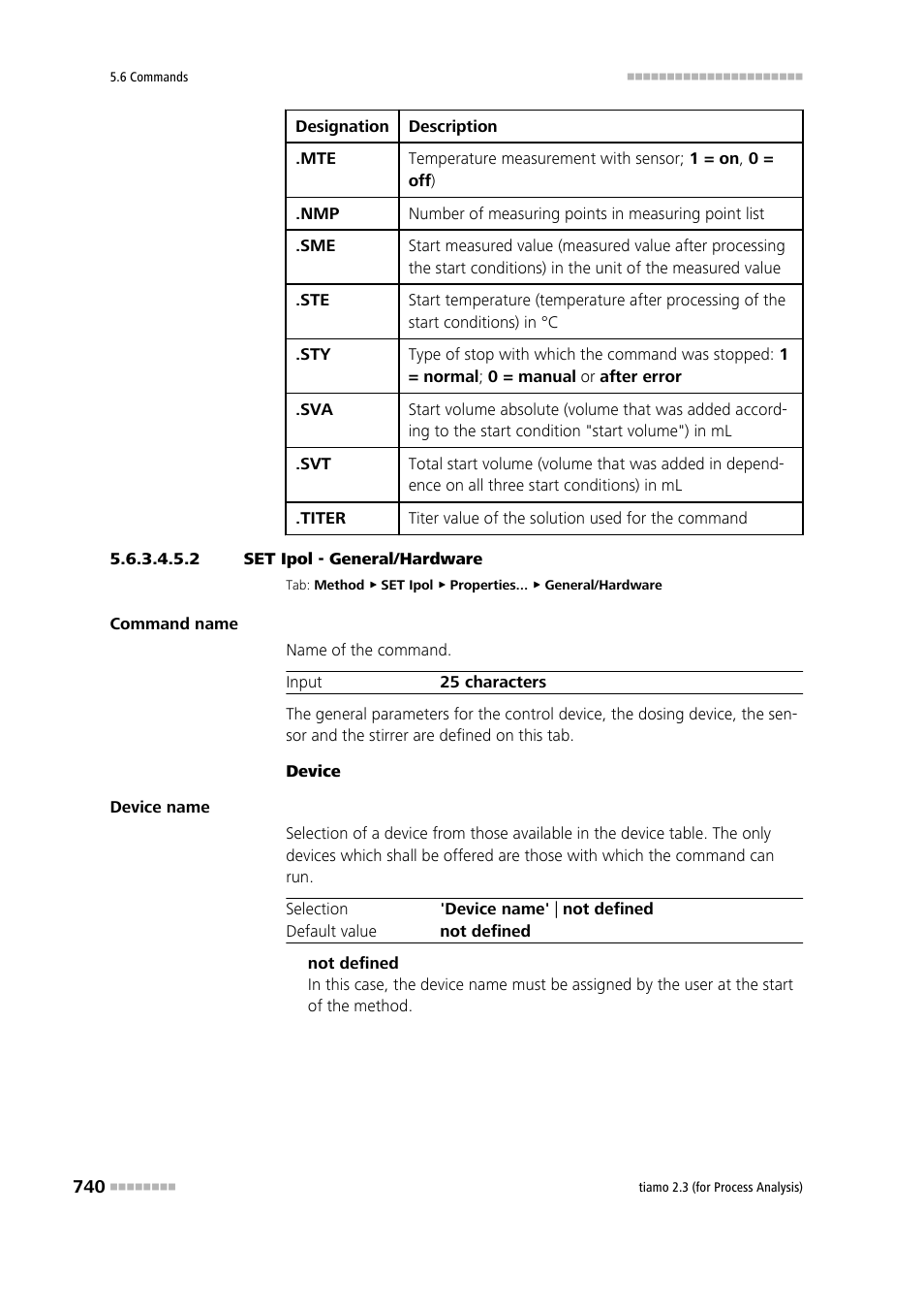 2 set ipol - general/hardware, General/hardware | Metrohm tiamo 2.3 (process analysis) User Manual | Page 756 / 1790