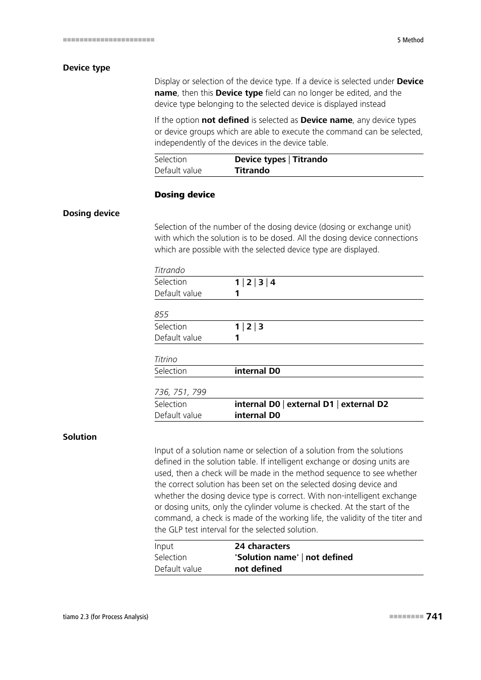 Metrohm tiamo 2.3 (process analysis) User Manual | Page 757 / 1790