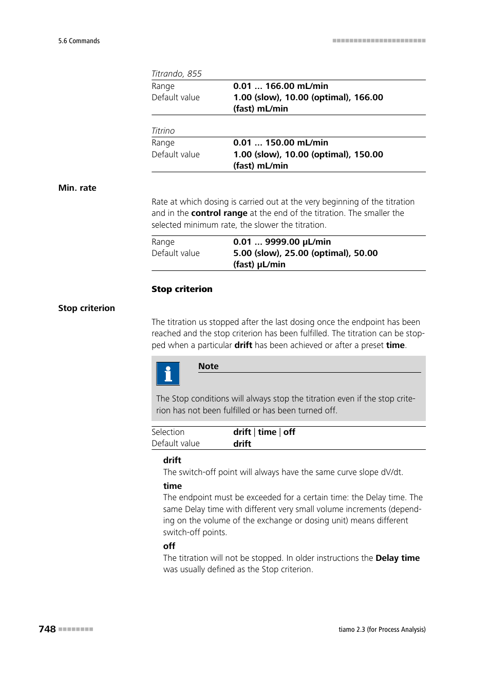 Metrohm tiamo 2.3 (process analysis) User Manual | Page 764 / 1790