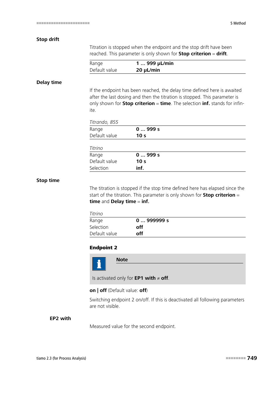 Metrohm tiamo 2.3 (process analysis) User Manual | Page 765 / 1790