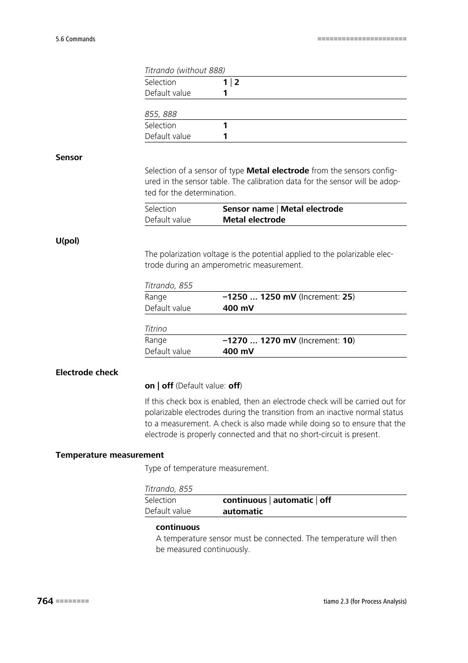 Metrohm tiamo 2.3 (process analysis) User Manual | Page 780 / 1790