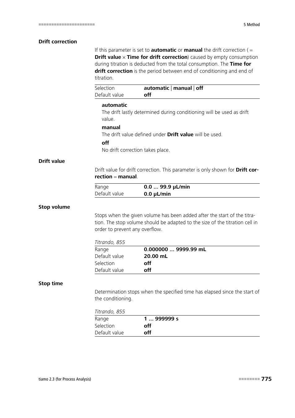 Metrohm tiamo 2.3 (process analysis) User Manual | Page 791 / 1790