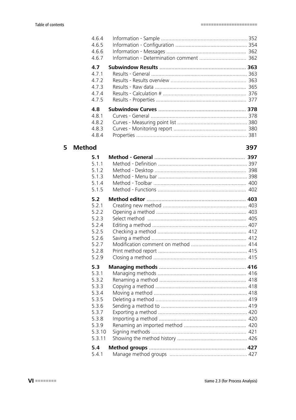Metrohm tiamo 2.3 (process analysis) User Manual | Page 8 / 1790