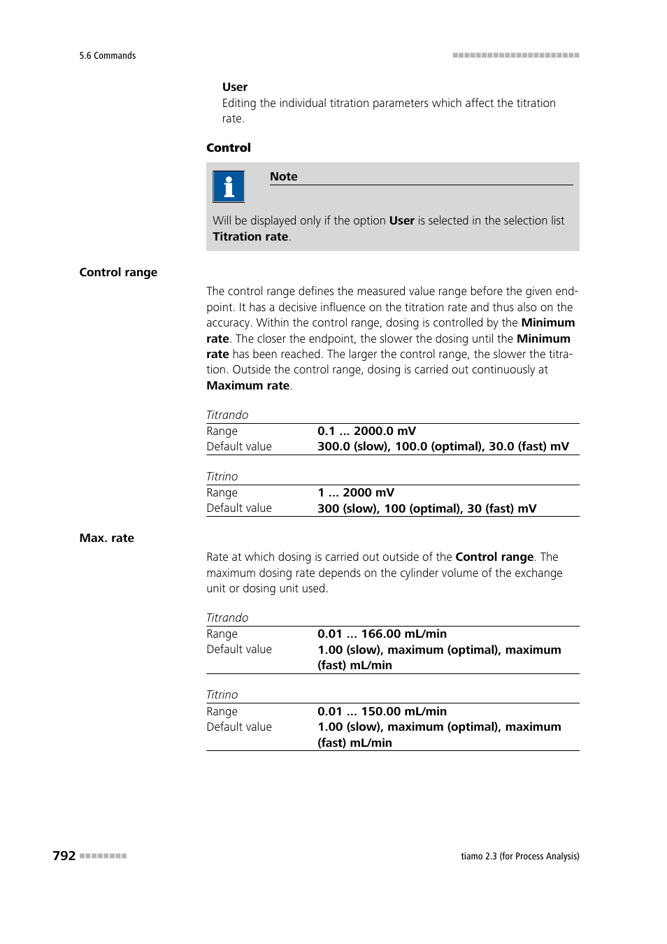 Metrohm tiamo 2.3 (process analysis) User Manual | Page 808 / 1790