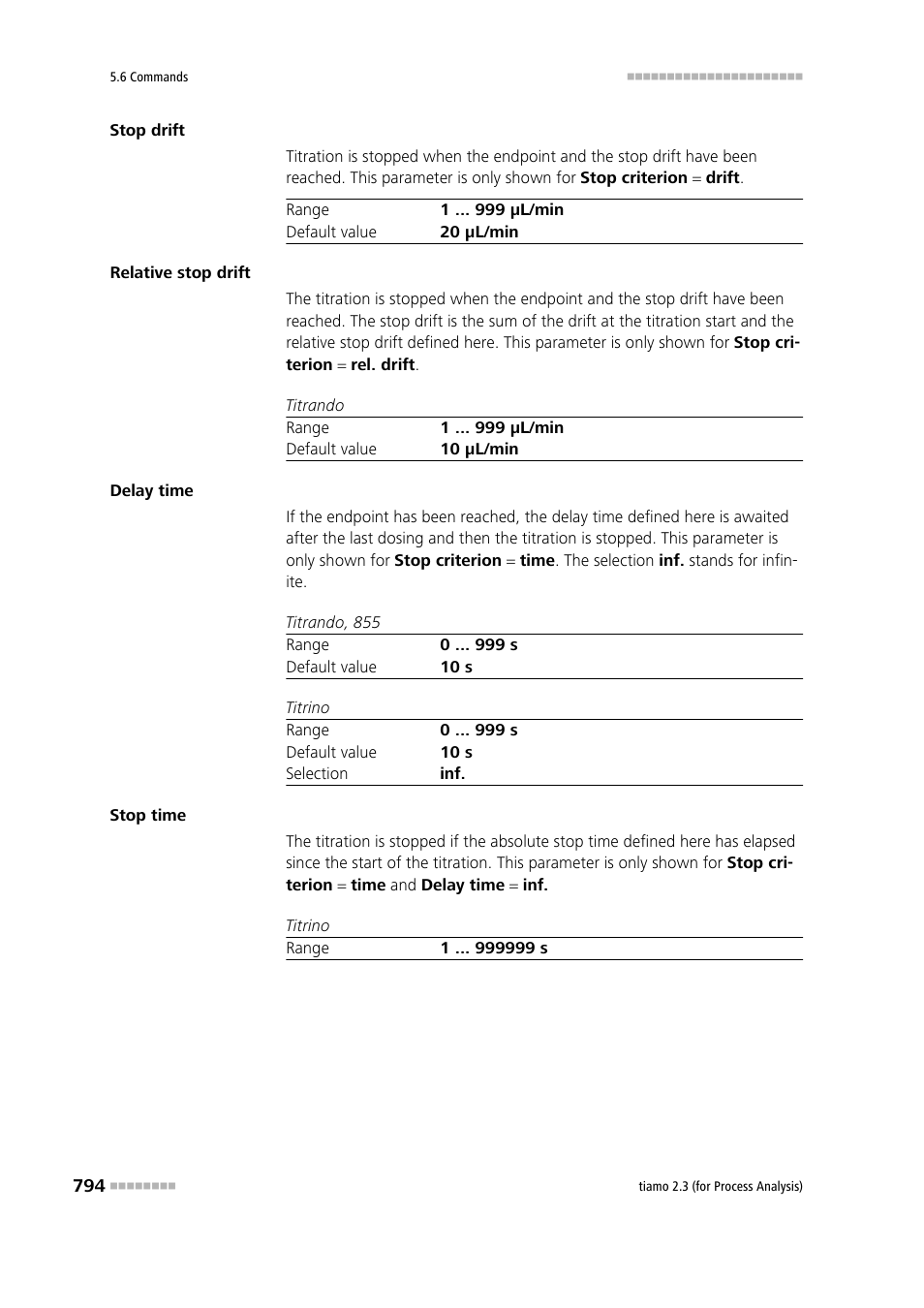 Metrohm tiamo 2.3 (process analysis) User Manual | Page 810 / 1790