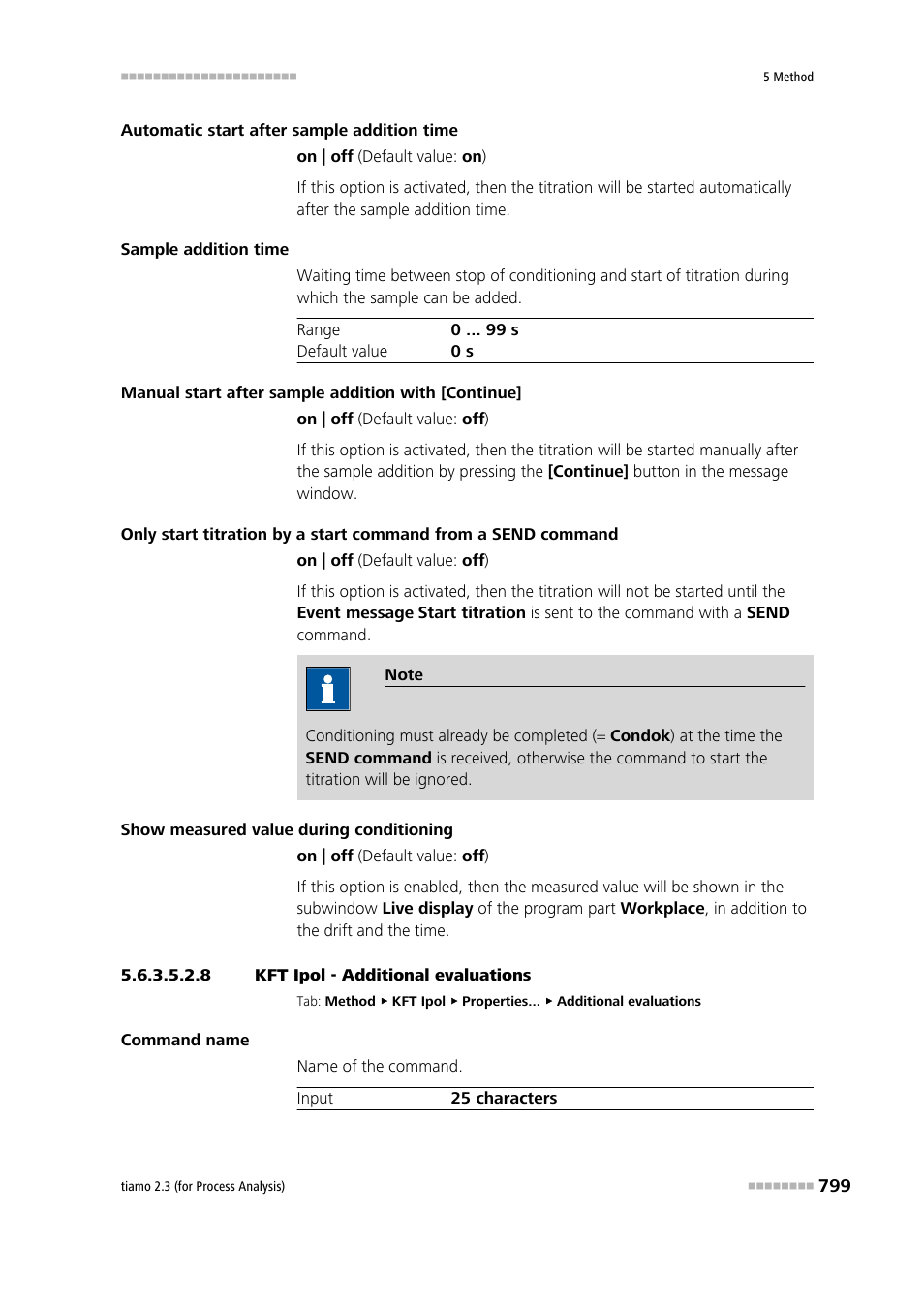 8 kft ipol - additional evaluations, Additional evaluations | Metrohm tiamo 2.3 (process analysis) User Manual | Page 815 / 1790