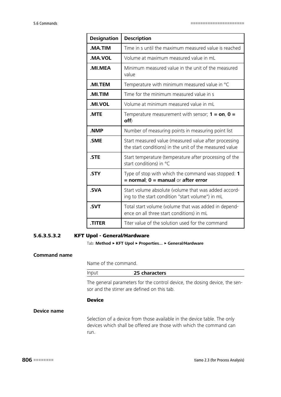 2 kft upol - general/hardware, General/hardware | Metrohm tiamo 2.3 (process analysis) User Manual | Page 822 / 1790