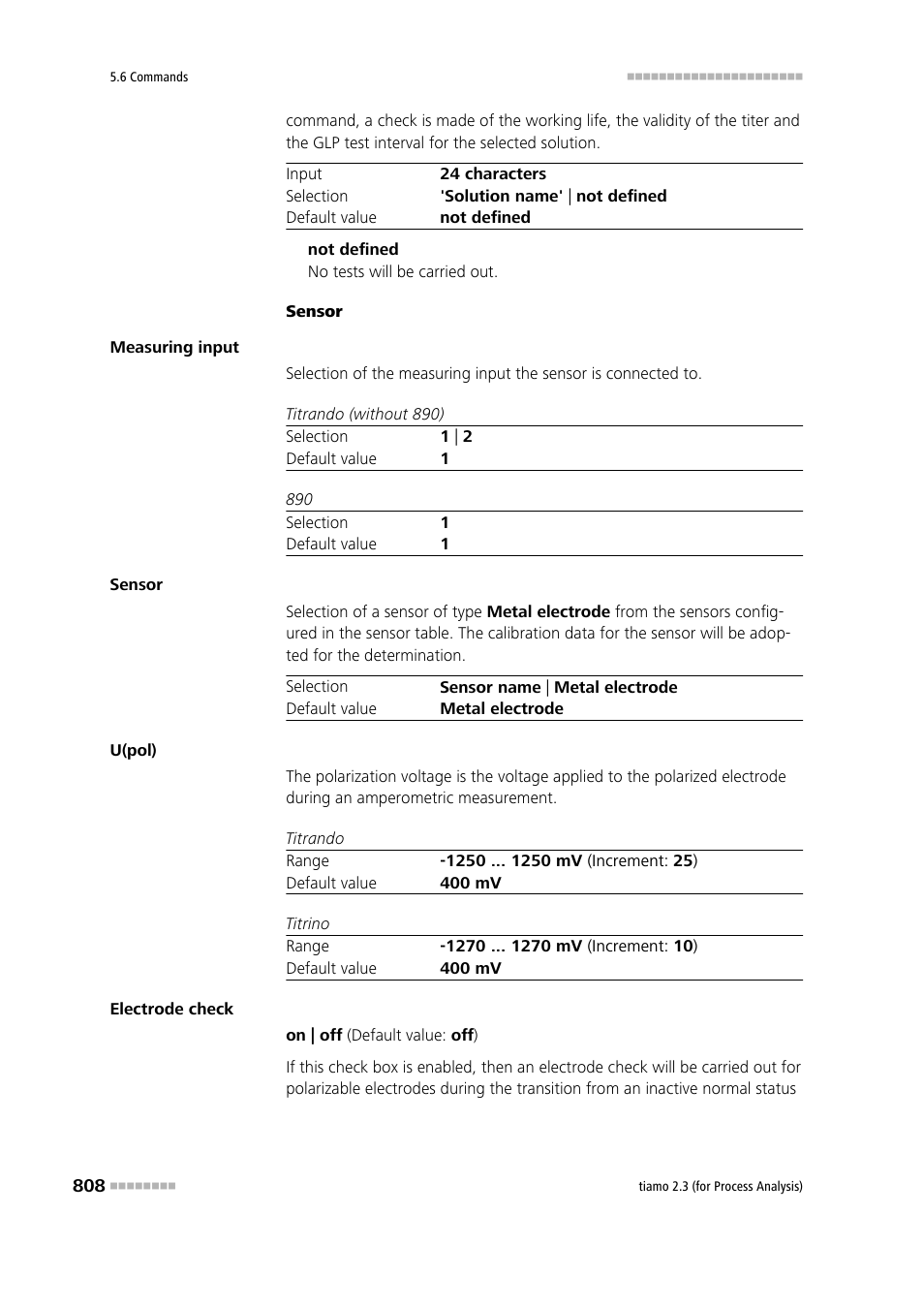 Metrohm tiamo 2.3 (process analysis) User Manual | Page 824 / 1790