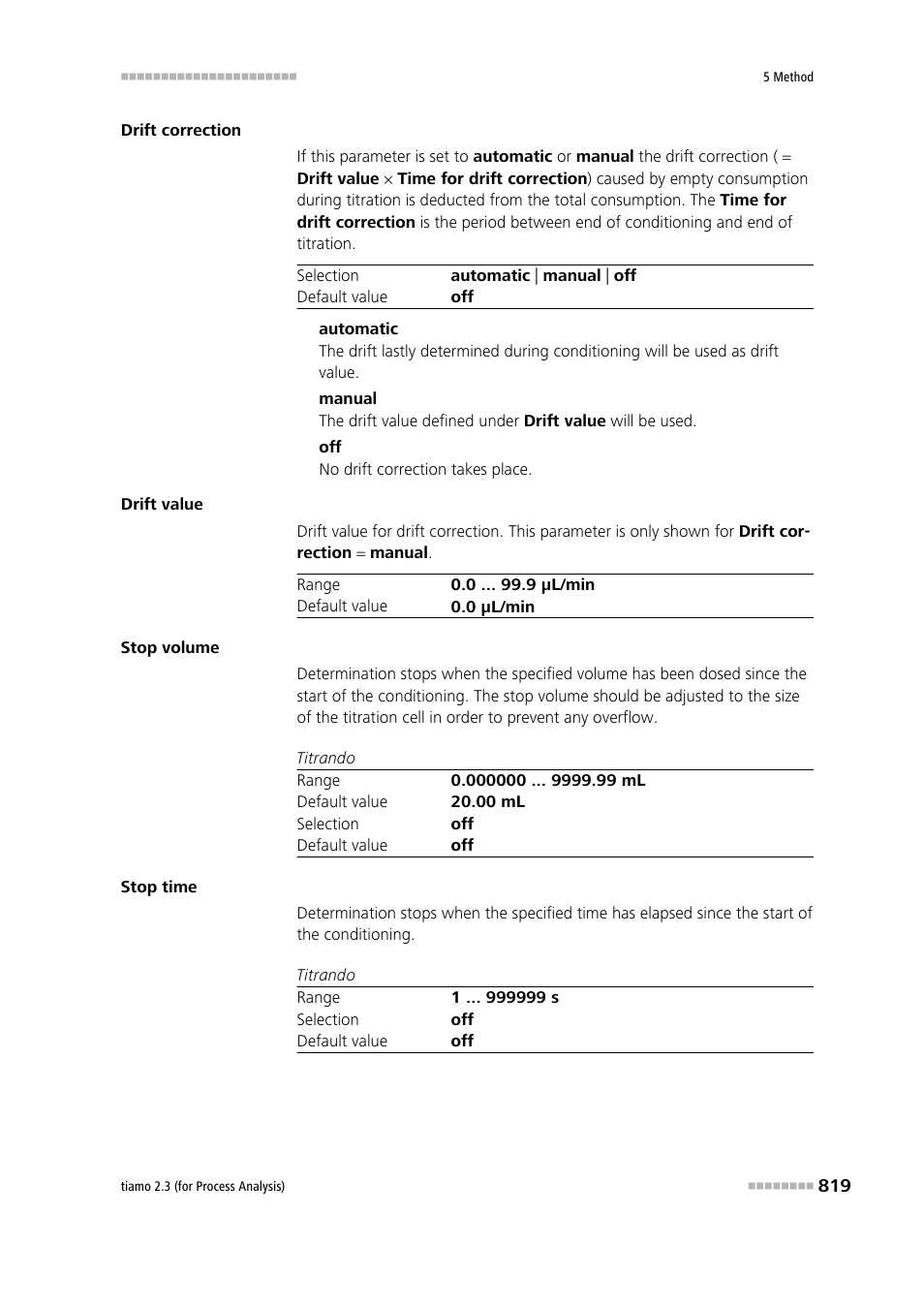 Metrohm tiamo 2.3 (process analysis) User Manual | Page 835 / 1790