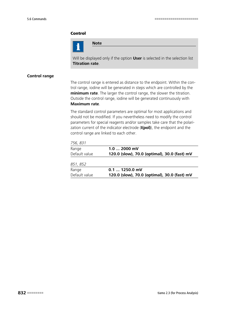 Metrohm tiamo 2.3 (process analysis) User Manual | Page 848 / 1790