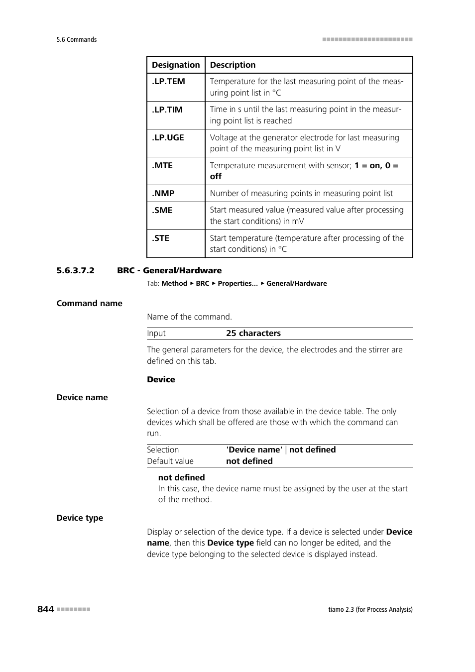 2 brc - general/hardware | Metrohm tiamo 2.3 (process analysis) User Manual | Page 860 / 1790