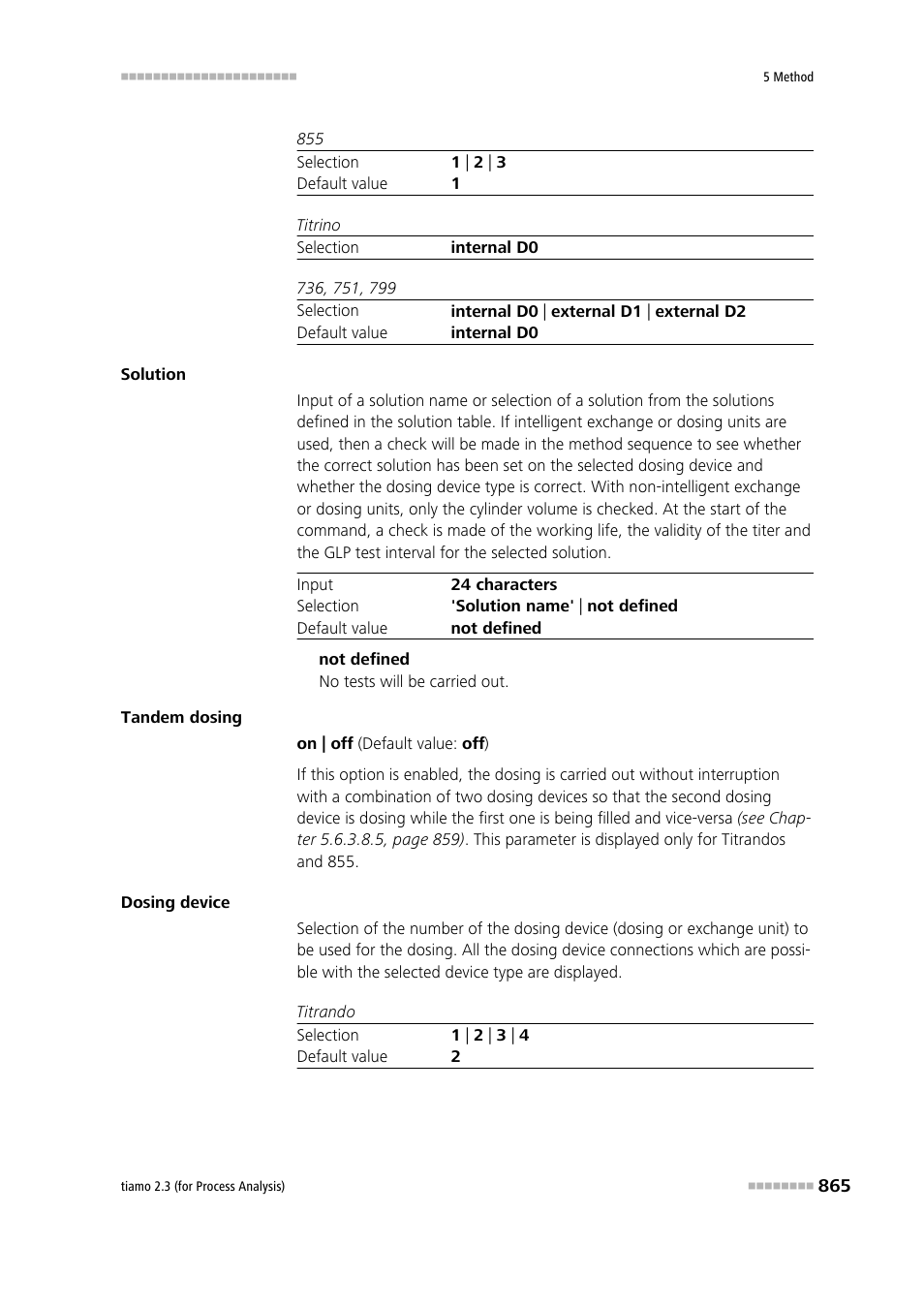 Metrohm tiamo 2.3 (process analysis) User Manual | Page 881 / 1790