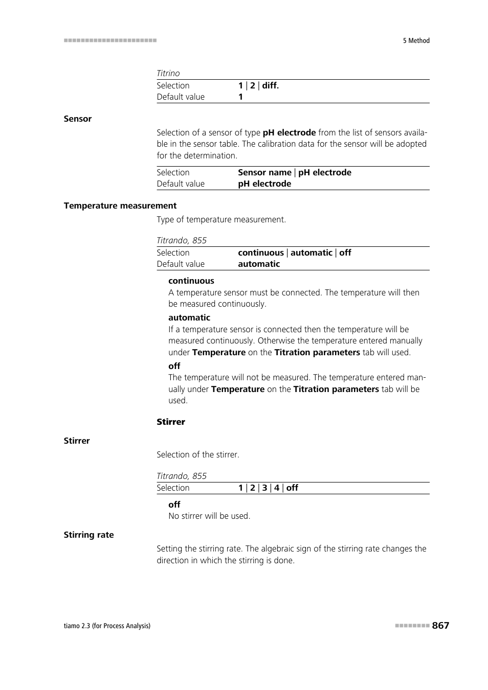 Metrohm tiamo 2.3 (process analysis) User Manual | Page 883 / 1790