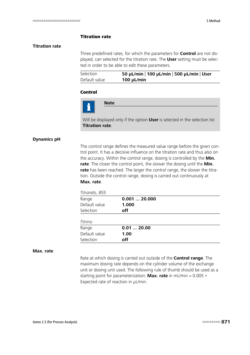 Metrohm tiamo 2.3 (process analysis) User Manual | Page 887 / 1790