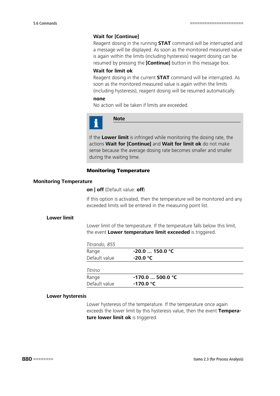 Metrohm tiamo 2.3 (process analysis) User Manual | Page 896 / 1790